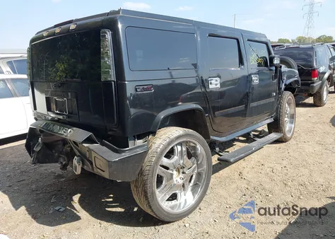 2006 Hummer H2 Suv from USA, damaged, VIN 5GRGN23U56H114935